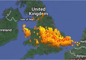 Lightning Map Ireland Real Time Lightning Map Lapsi