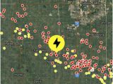 Lightning Strike Map Canada My Lightning Tracker Alerts On the App Store