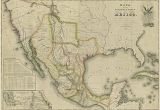 Linden Texas Map Mapa De Los Estados Unidos De Mejico 1828 Historic Maps