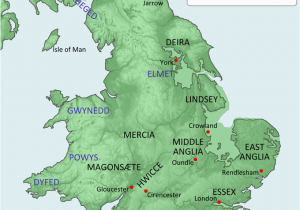Lindisfarne Map England the Development Of England Boundless World History