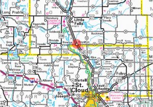 Little Falls Minnesota Map Guide to Royalton Minnesota