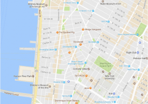Little Italy Map Nyc Greenwich and West Village Neighborhood Map