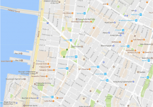 Little Italy Map Nyc New York City soho and Tribeca Neighborhood Map