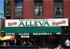 Little Italy New York Map Oldest Cheese Store Located In Little Italy Nyc Picture Of Alleva