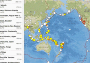 Live Earthquake Map Canada Latest Earthquakes