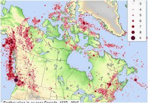 Live Earthquake Map Canada Live Earthquake Map California Canada Earthquake Map Pics