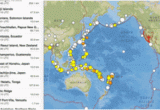 Live Earthquake Map Europe Latest Earthquakes