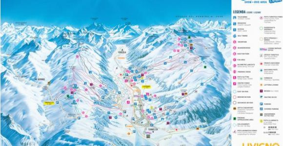 Livigno Italy Map Cassana