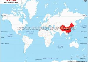 Location Of England On World Map Location Map Of China Shows where is Its Presence In the