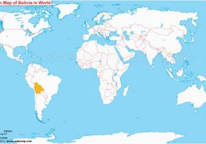 Location Of France On World Map where is Bolivia south America the Great Blank World Map Map