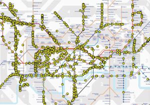 London England Subway Map Tube Map that Shows London Underground Trains Moving In Real