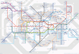 London England Subway Map Tube Map Transport for London