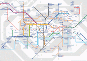 London England Subway Map Tube Map Transport for London