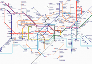London England Transit Map Transport for London S Zoomable New Tube Map is Completely
