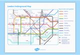 London England Tube Map London Underground Map