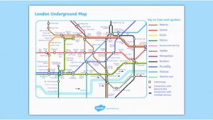 London England Tube Map London Underground Map