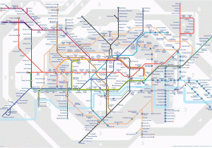 London England Underground Map Tube Map Transport for London