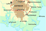 London On A Map Of England Dartmoor Map Baskerville London Map Dartmoor Walking