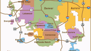 Lone Tree Colorado Map Relocation Map for Denver Suburbs Click On the Best Suburbs