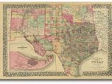 Lonesome Dove Texas Map Texas Historical Maps