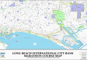 Long Beach California On Map Long Beach Marathon Guide
