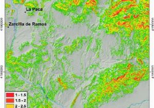 Lorca Spain Map Geological Map Of Part Of the Eastern Betic Cordillera Se Spain