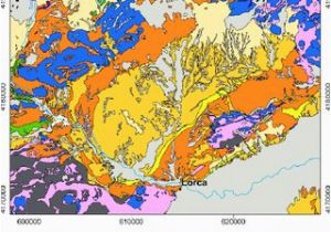 Lorca Spain Map Geological Map Of Part Of the Eastern Betic Cordillera Se Spain