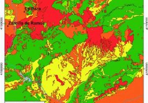 Lorca Spain Map Geological Map Of Part Of the Eastern Betic Cordillera Se Spain