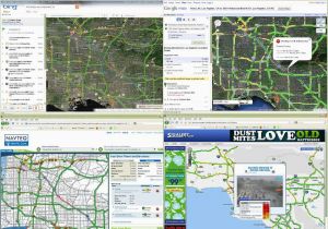 Los Angeles California Google Maps Best Los Angeles Traffic Maps and Directions