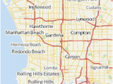 Los Angeles California Map Google Los Angeles area Map U S News Travel