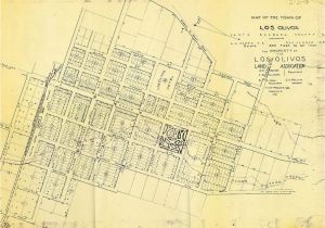 Los Olivos California Map Real Estate and town Plan for Los Olivos California Usa 1885 Old