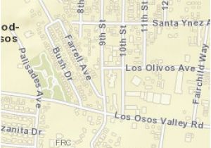 Los Osos California Map Usps Coma Location Details