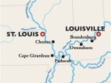 Louisville Ohio Map Louisville to St Louis River Cruise