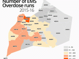 Louisville Ohio Map Maps Show Louisville areas where Opioid Overdoses Spiked the Most