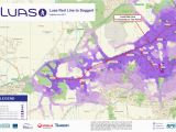 Luas Map Dublin Ireland Luas Saggart