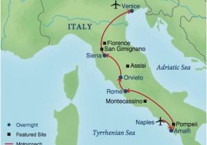 Luca Italy Map Highlights Of Italy Smithsonian Journeys