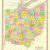 Lucas Ohio Map Ohio A Finley Young Delleker Sc 1831 Finely Colored County