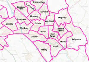 Luton England Map Luton Wikivisually