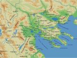 Macedonia On Europe Map Map Of the Ancient Greek Kingdom Of Macedonia with