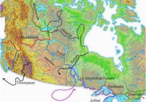Mackenzie River On Map Of Canada Exploration the Canadian Encyclopedia