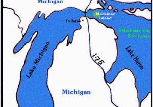 Mackinac island Michigan Map Getting to Mackinac island is as Easy as 1 2 3