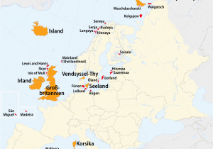 Madeira Europe Map Liste Europaischer Inseln Nach Flache Wikipedia