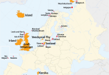 Madeira On Map Of Europe Liste Europaischer Inseln Nach Flache Wikipedia