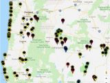 Madras oregon Map oregon Rockhounding Map Free Fee Sites oregon Discovery