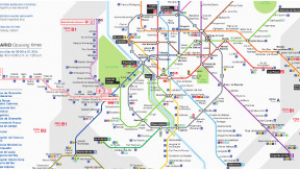 Madrid Spain Metro Map Maps and Essential Guides Of Madrid