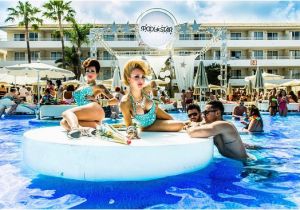 Magaluf Map Spain island Beach Club Pool Star Party with Celebrity Hosts Picture Of