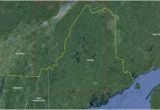 Maine Canada Border Map the Center for Land Use Interpretation