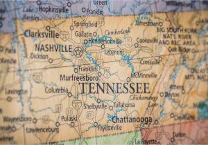 Major Cities In Tennessee Map Old Historical City County and State Maps Of Tennessee