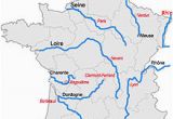 Major Rivers In France Map List Of Rivers Of France Wikipedia