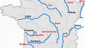 Major Rivers In France Map List Of Rivers Of France Wikipedia